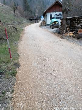 Asfaltiranje javne poti Krivčevo (1)